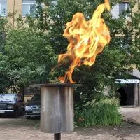 Газовая горелка ГВД 379 10 89 00 ПС (197274) производство вечный огонь ø 154 мм. ветроустойчивая в Казани