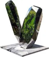 Камни полированная сталь арт-объект (517631) поставка  в Казани
