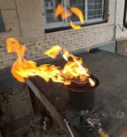 Газовая горелка ГВД 379 10 89 00 ПС (514263) поставка вечный огонь ø 154 мм. ветроустойчивая в Казани