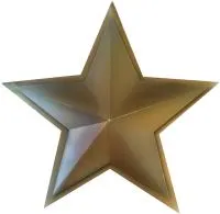 Звезда на памятник состаренная бронза в Казани (518501)