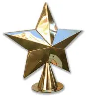 Звезда двусторонне выпуклая ø 350 (517612) сертификат на обелиск - стела памятник мм. пустотелая в Казани