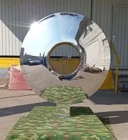 Линза арт объект (519058) ∅ 1000 сталь AISI304 Казань 