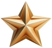 Звезда из латуни элемент декора на памятник в Казани (518509)