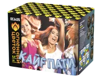 Батарея салютов Кайф-пати ОС6405 купить от производителя Огненный Цветок — Казань