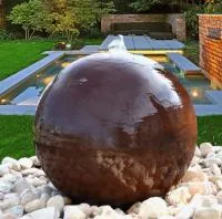 Сфера КОРТЕН - ШАР ФОНТАН 3D (518902) ∅ 850 мм. Казань